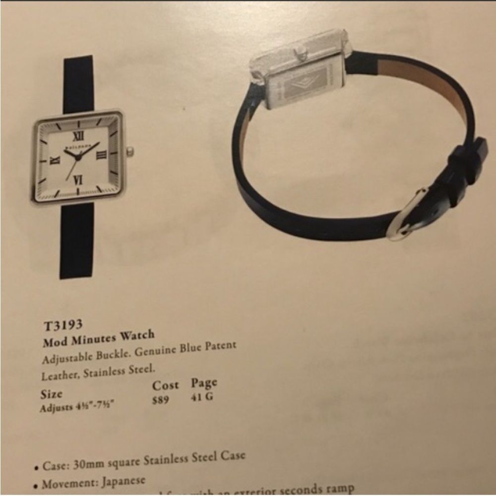 Silpada Mod Watch with Navy Band ECU - Picture 12 of 14